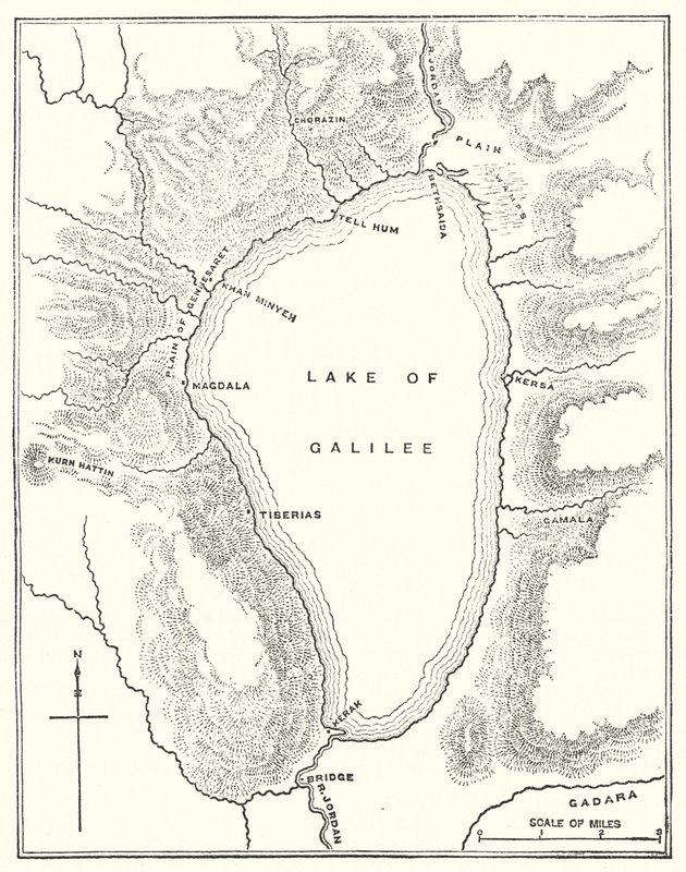 Galilean järvi (kaiverrus) tekijältä English School