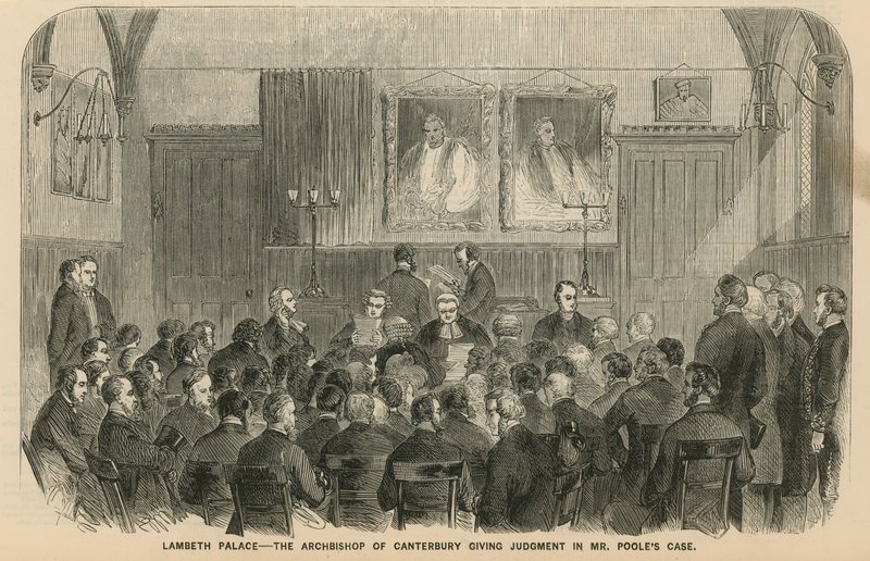 Lambeth Palace – Canterburyn arkkipiispa, joka antaa tuomion Mr Poolesin tapauksessa tekijältä English School
