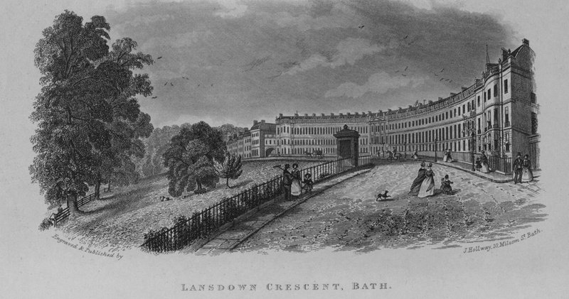 Lansdown Crescent, Bath (kaiverrus) tekijältä English School