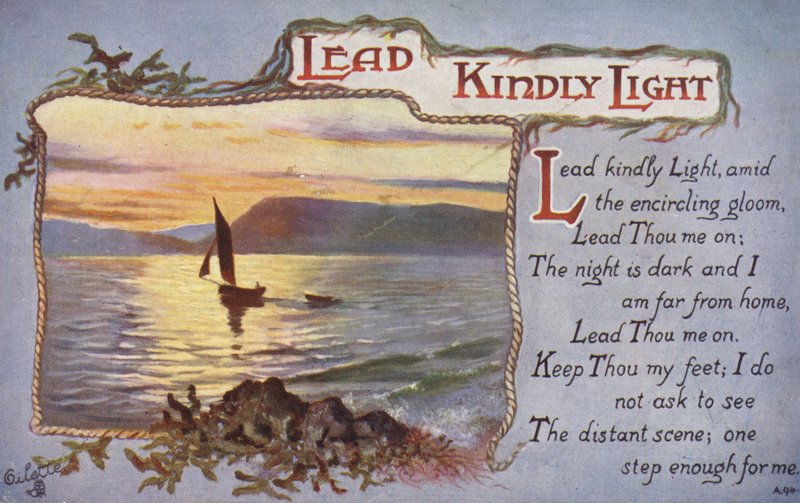 Lead Kindly Light (värillinen litografia) tekijältä English School