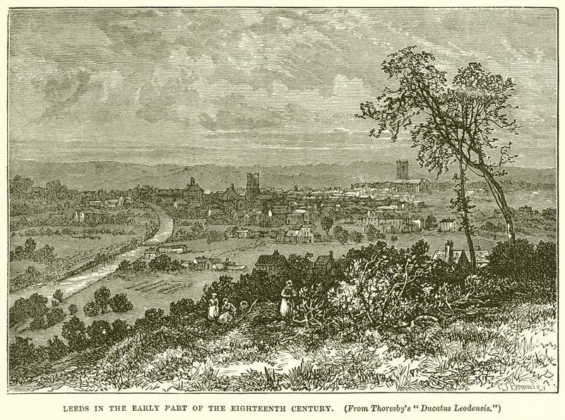 Leeds 1700-luvun alkupuolella tekijältä English School