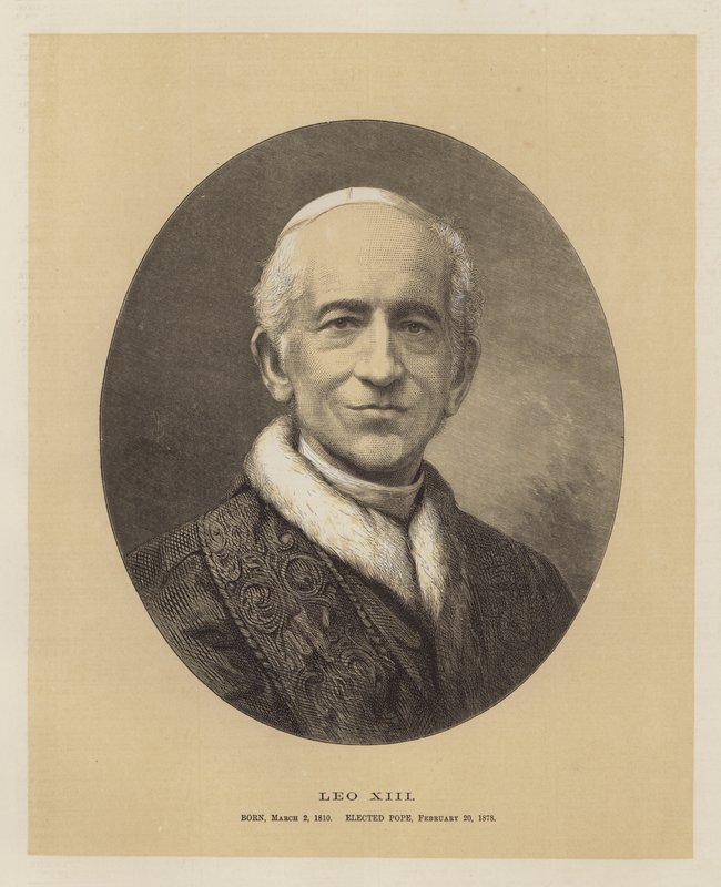 Leo XIII (kaiverrus) tekijältä English School