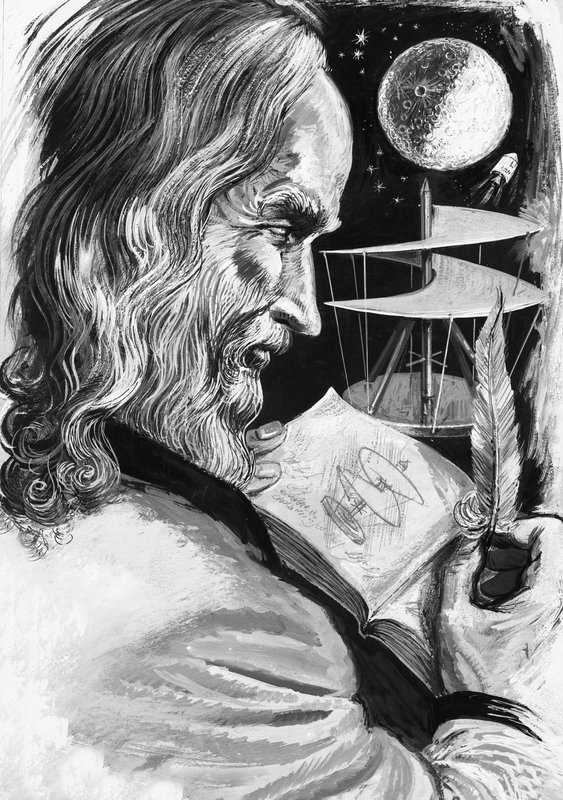 Leonardo da Vinci tekijältä English School