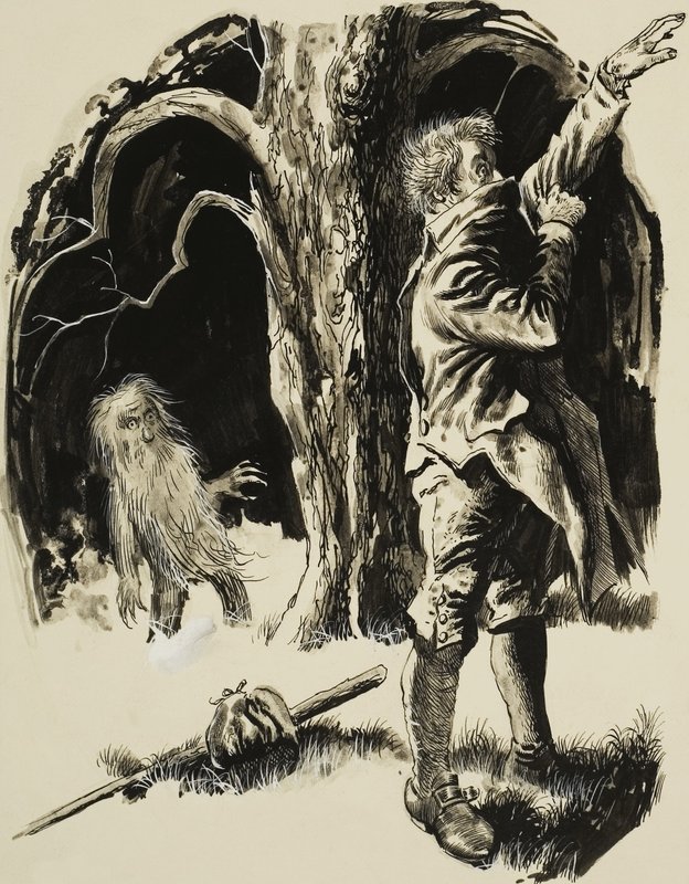 Leshy eli metsän henki tekijältä English School