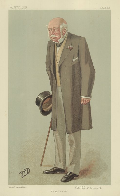 Everstiluutnantti Sir George Archibald Leach tekijältä English School