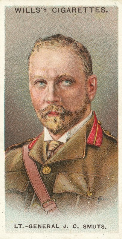 Kenraaliluutnantti J C Smuts (chromolitho) tekijältä English School