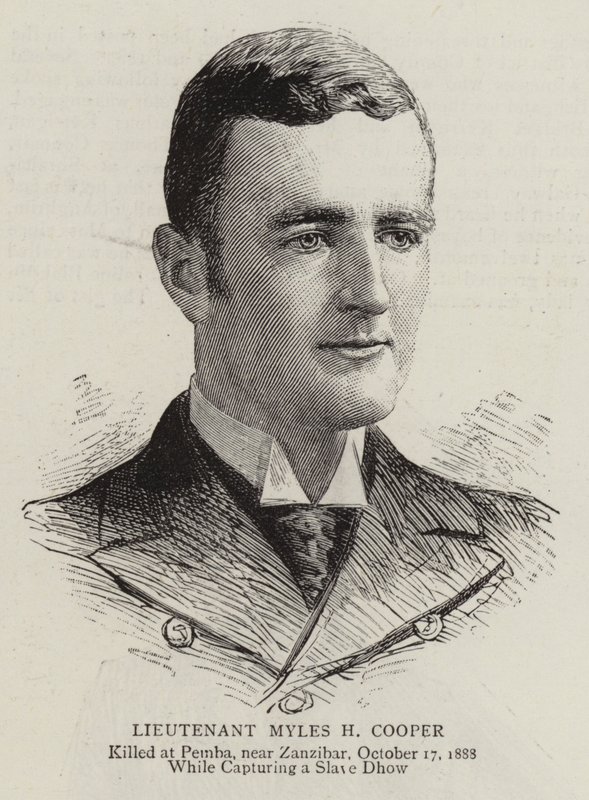Luutnantti Myles H Cooper tekijältä English School