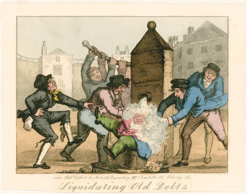 Vanhojen velkojen selvitys, 1826 tekijältä English School