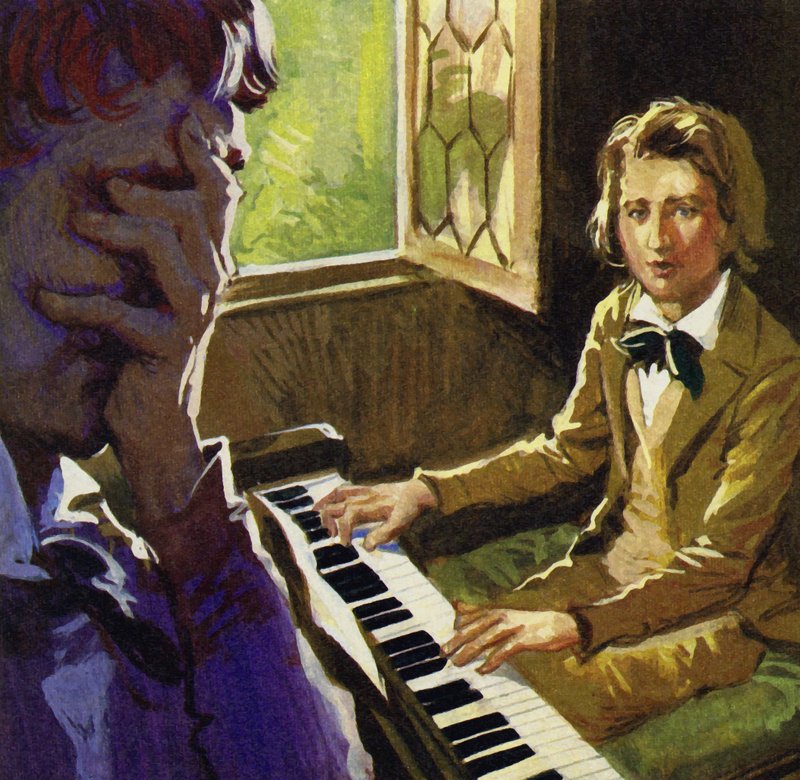 Liszt lähetettiin opiskelemaan Carl Czernyn johdolla tekijältä English School