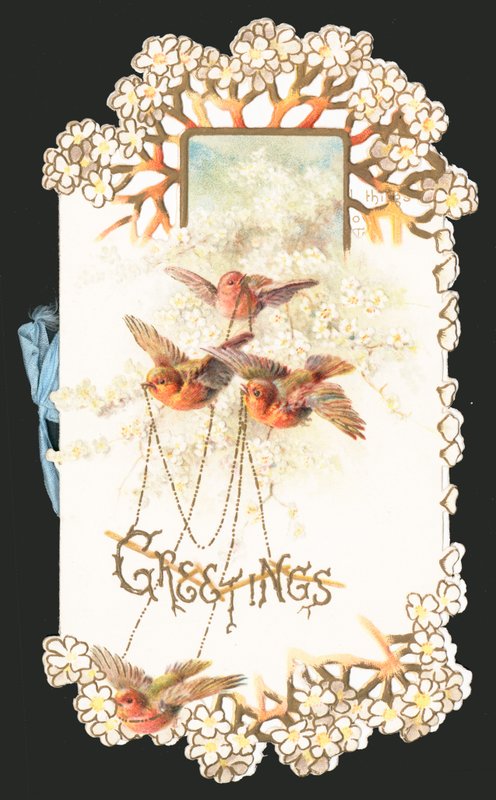 Little Robins in Flight, joulukortti tekijältä English School