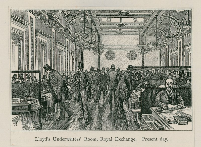 Lloyds Underwriters Room, Royal Exchange tekijältä English School