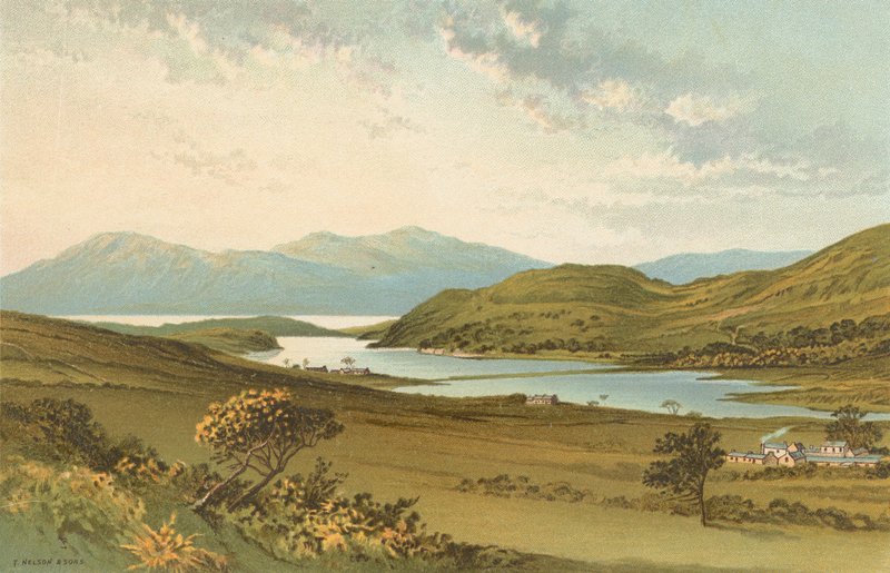 Loch Fad, Bute - Arran in the Distance tekijältä English School