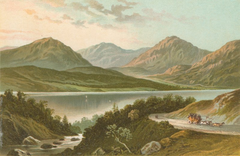 Loch Lomond tieltä Stronaclacheriin tekijältä English School
