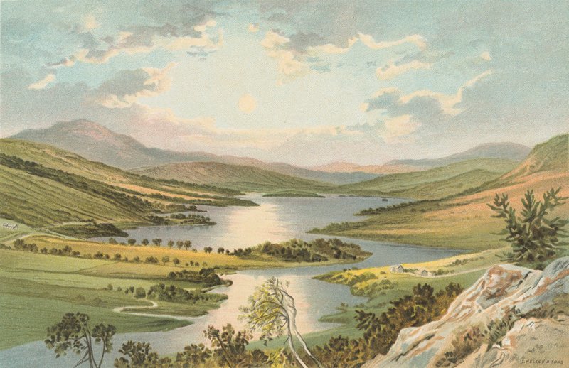 Loch Tummel - Kuningattaren näkymä tekijältä English School
