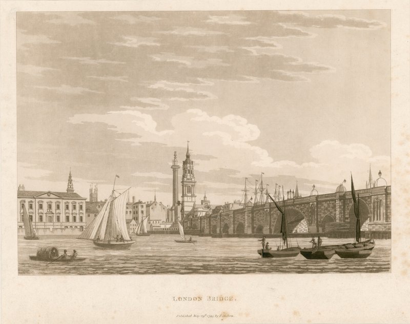 London Bridge, 1799 tekijältä English School