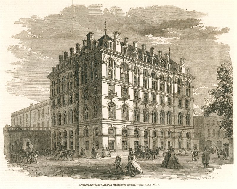 London Bridge Railway Terminus Hotel tekijältä English School