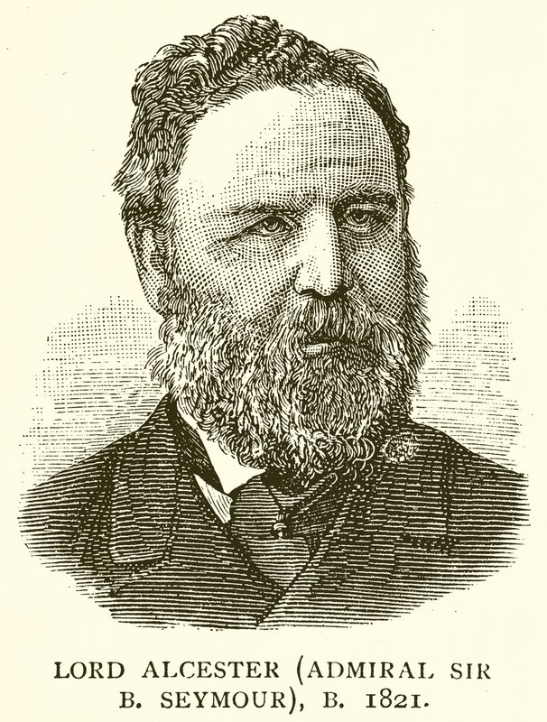 Lordi Alcester (amiraali Sir B. Seymour), s. 1821 tekijältä English School