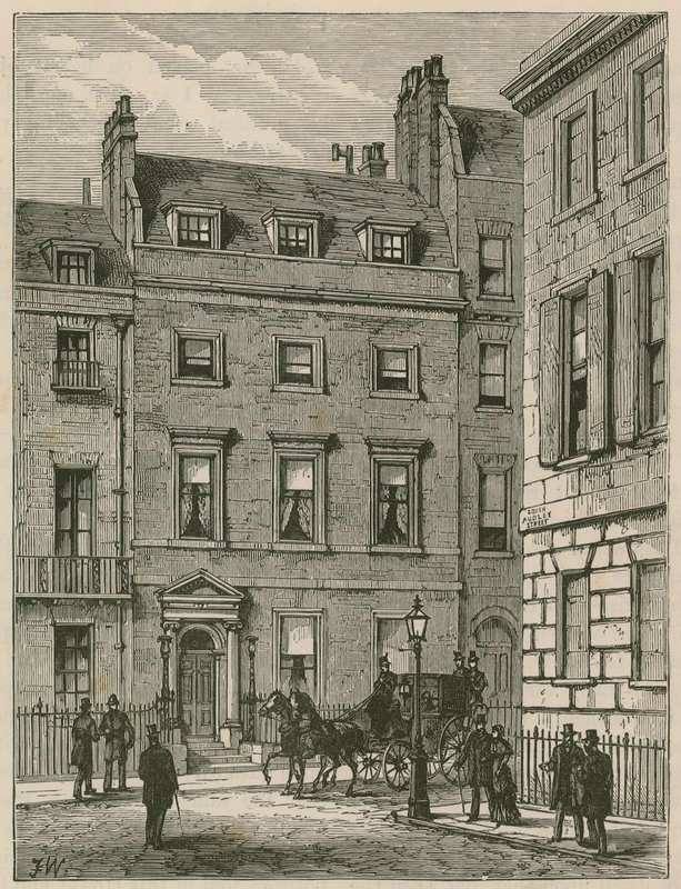 Lord Beaconsfieldsin talo, 19 Curzon Street, Mayfair tekijältä English School