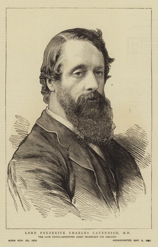 Lordi Frederick Charles Cavendish, kansanedustaja (kaiverrus) tekijältä English School