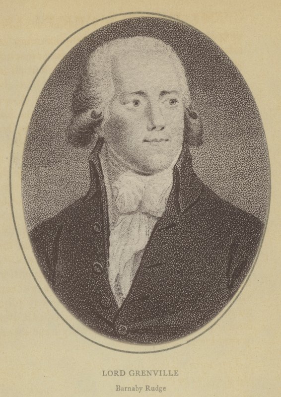 Lord Grenville, Barnaby Rudge (litho) tekijältä English School