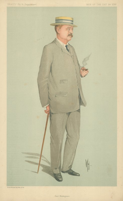 Lord Waldegrave, Earl Waldegrave, 9. lokakuuta 1912, Vanity Fair -sarjakuva tekijältä English School