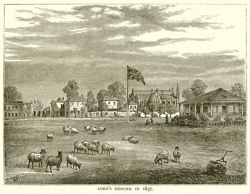 Lords Ground vuonna 1837 tekijältä English School
