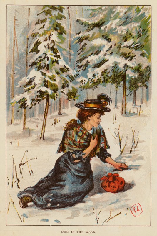 Lost in the Wood (väri litho) tekijältä English School