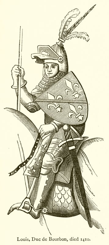 Louis, Bourbonin herttua, kuoli 1410 tekijältä English School