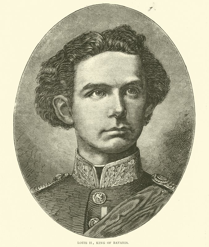 Ludvig II, Baijerin kuningas, lokakuu 1870 tekijältä English School