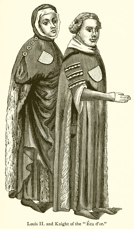 Ludvig II ja Ecun ritari dor tekijältä English School