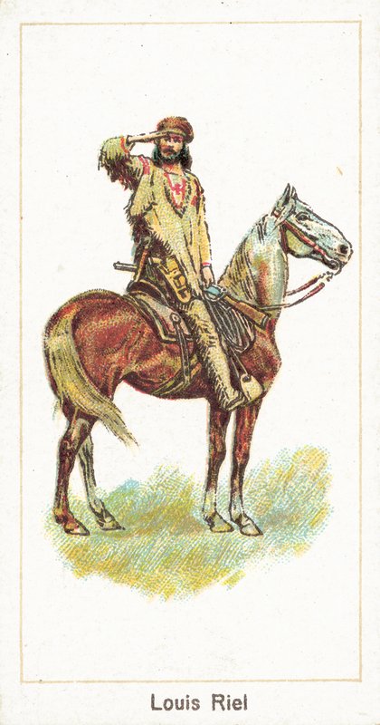 Louis Riel (chromolitho) tekijältä English School