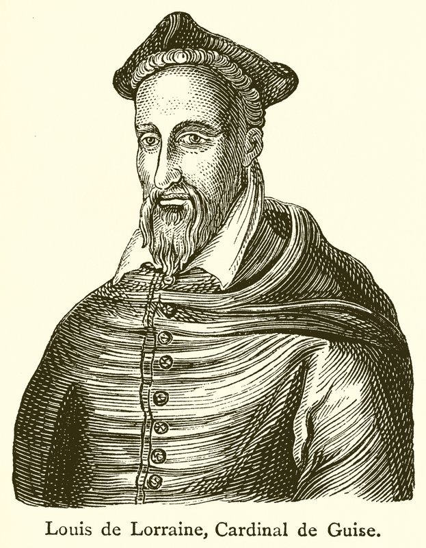 Louis of Lorraine, Guisen kardinaali tekijältä English School