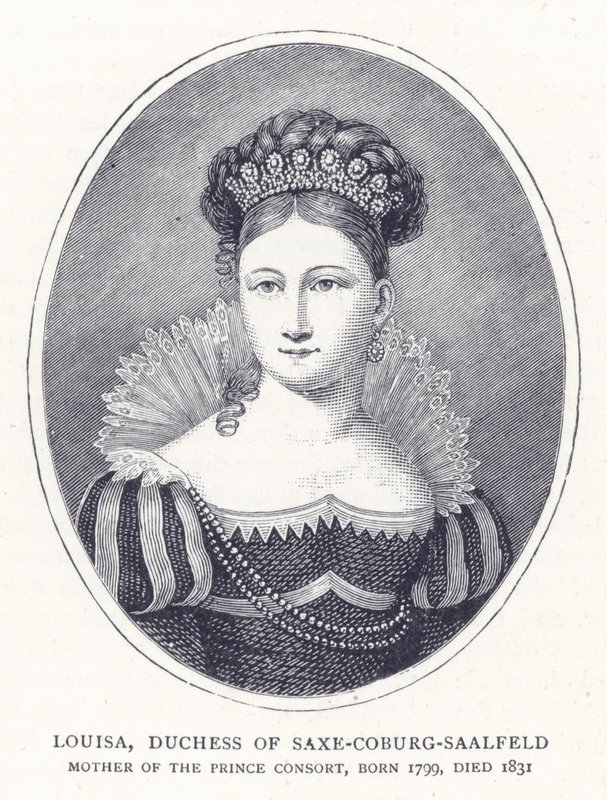 Louisa, Saxe-Coburg-Saalfeldin herttuatar tekijältä English School