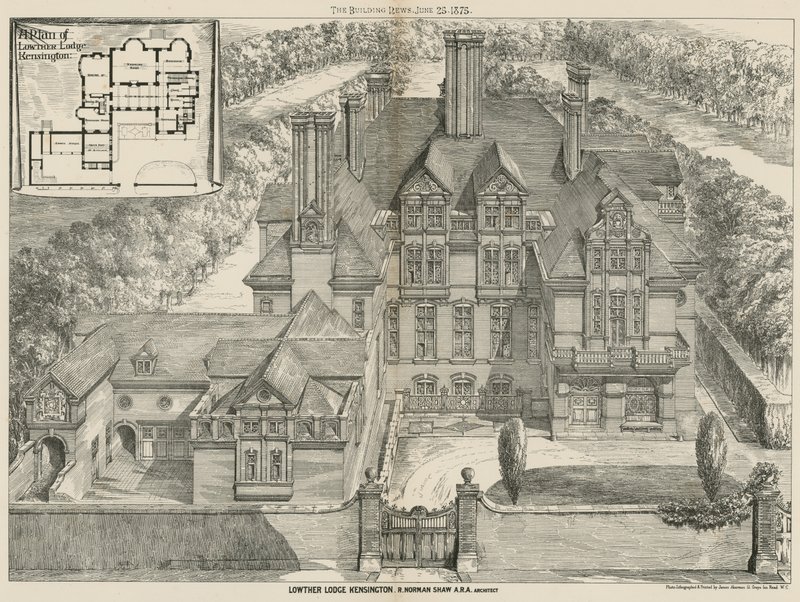 Lowther Lodge, Kensington, Lontoo tekijältä English School
