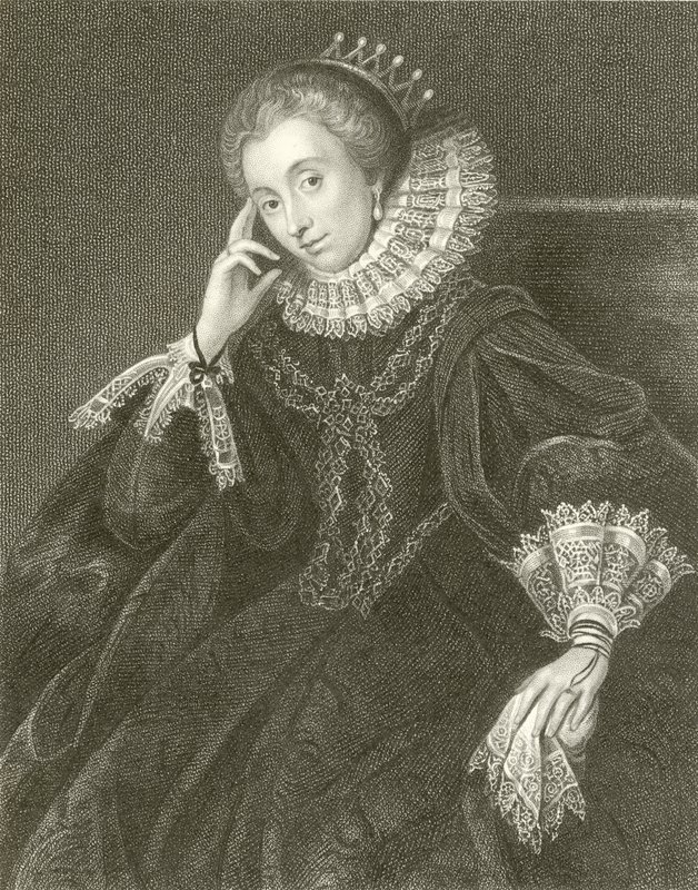 Lucy Harington, Bedfordin kreivitär tekijältä English School