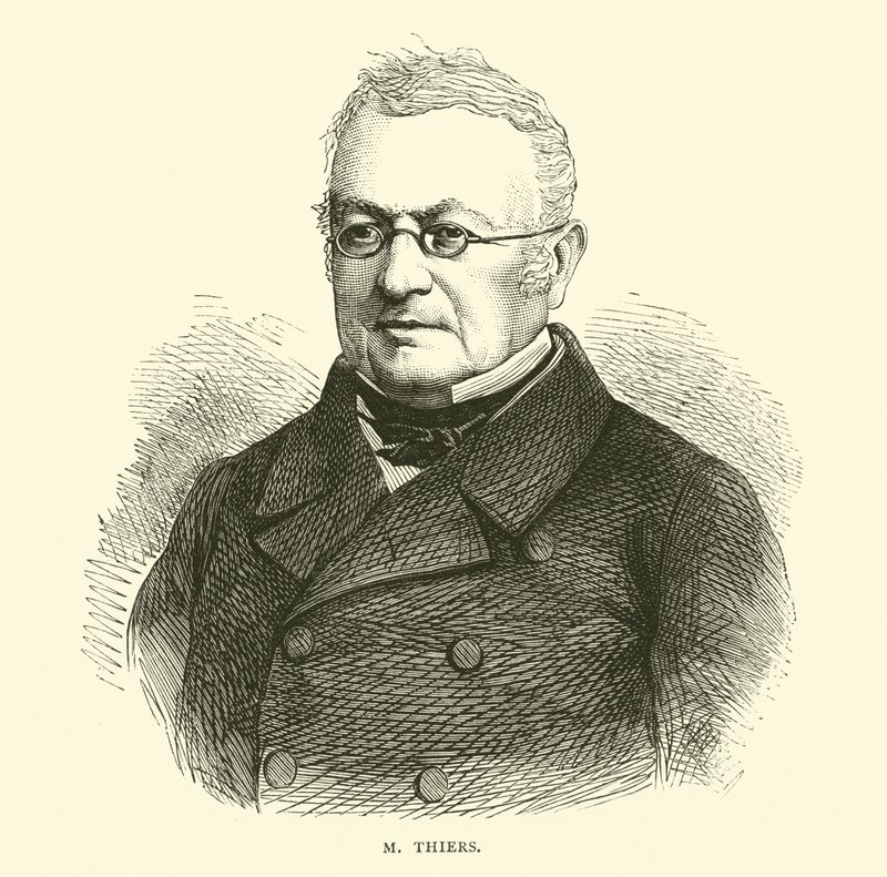 M Thiers, syyskuu 1870 tekijältä English School