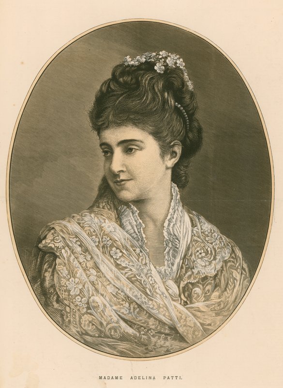 Madame Adelina Patti, oopperalaulaja tekijältä English School