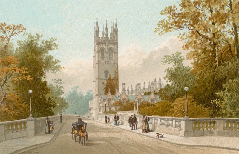 Magdalen sillalta - Oxford tekijältä English School
