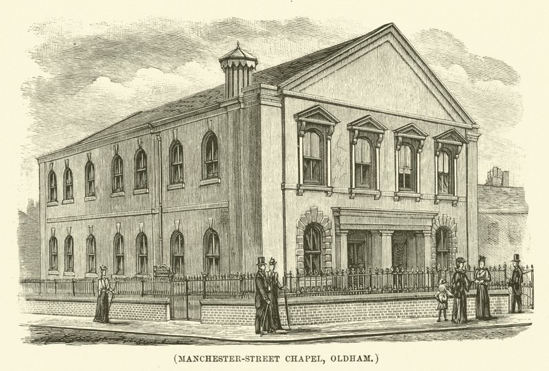 Manchester-Street Chapel, Oldham (kaiverrus) (kaiverrus) tekijältä English School
