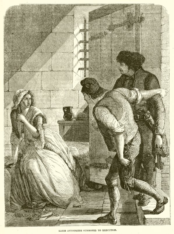 Marie Antoinette kutsuttiin teloituksiin tekijältä English School
