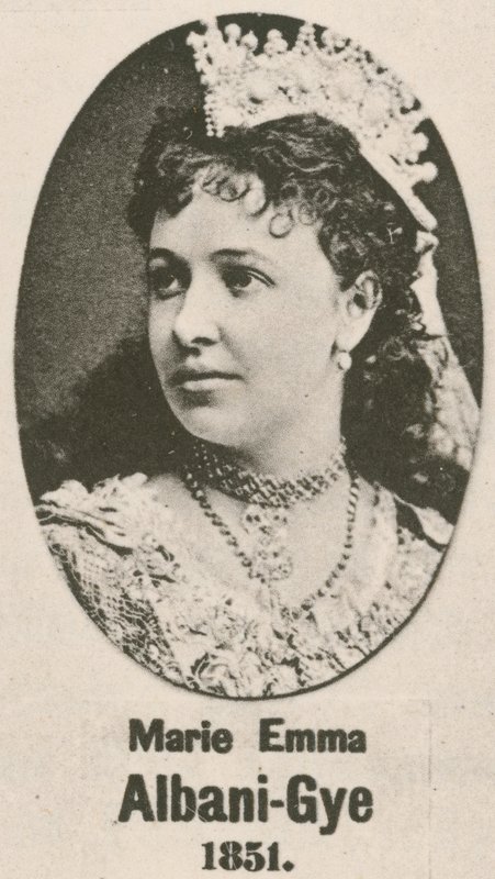 Marie Emma Albani-Gye (syväpaino) tekijältä English School