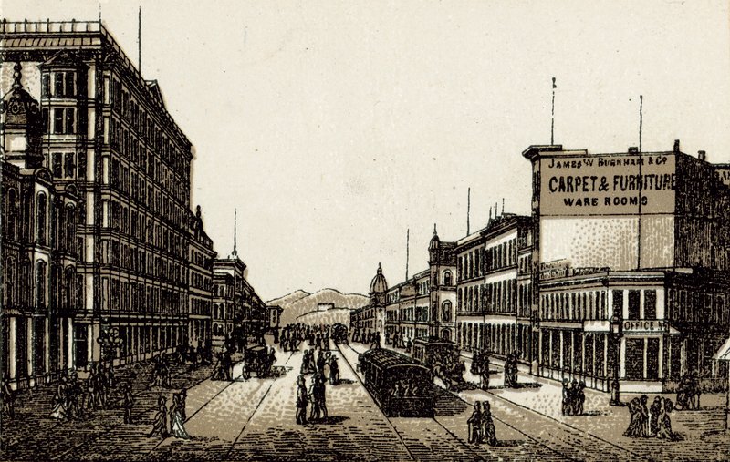 Market Street (litho) tekijältä English School