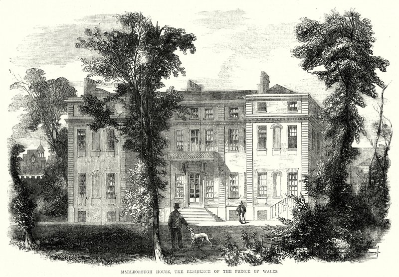 Marlborough House, Walesin prinssin asuinpaikka (kaiverrus) tekijältä English School