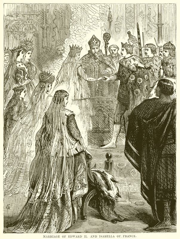 Edward II:n ja Ranskan Isabellan avioliitto tekijältä English School