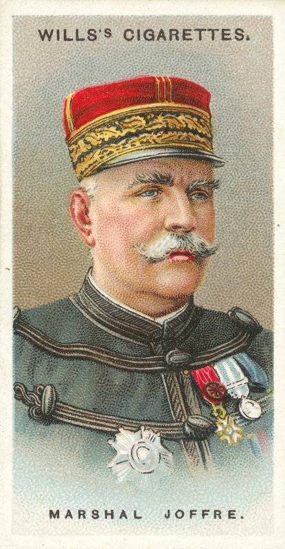 Marsalkka Joffre (chromolitho) tekijältä English School
