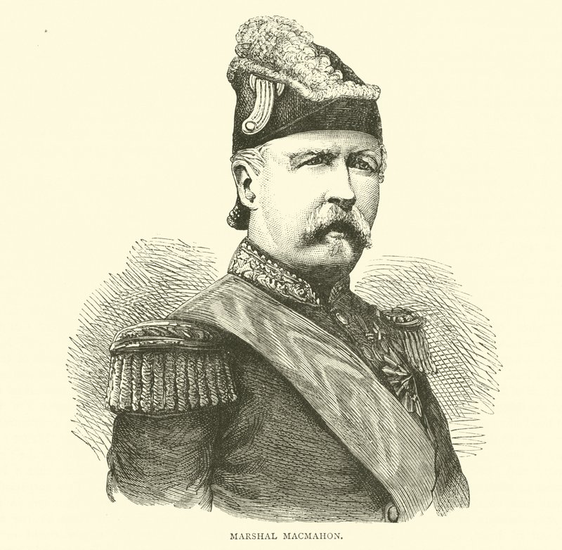 Marsalkka Macmahon, elokuu 1870 tekijältä English School