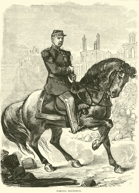 Marsalkka Macmahon, maaliskuu 1871 tekijältä English School