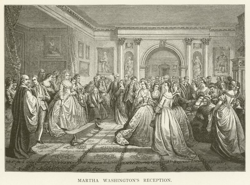 Martha Washingtonin vastaanotto tekijältä English School
