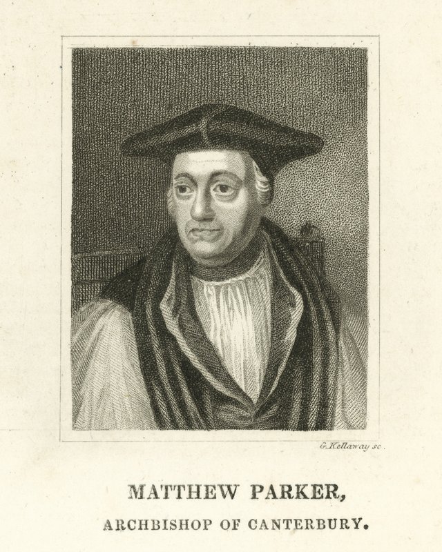 Matthew Parker, Canterburyn arkkipiispa (kaiverrus) tekijältä English School