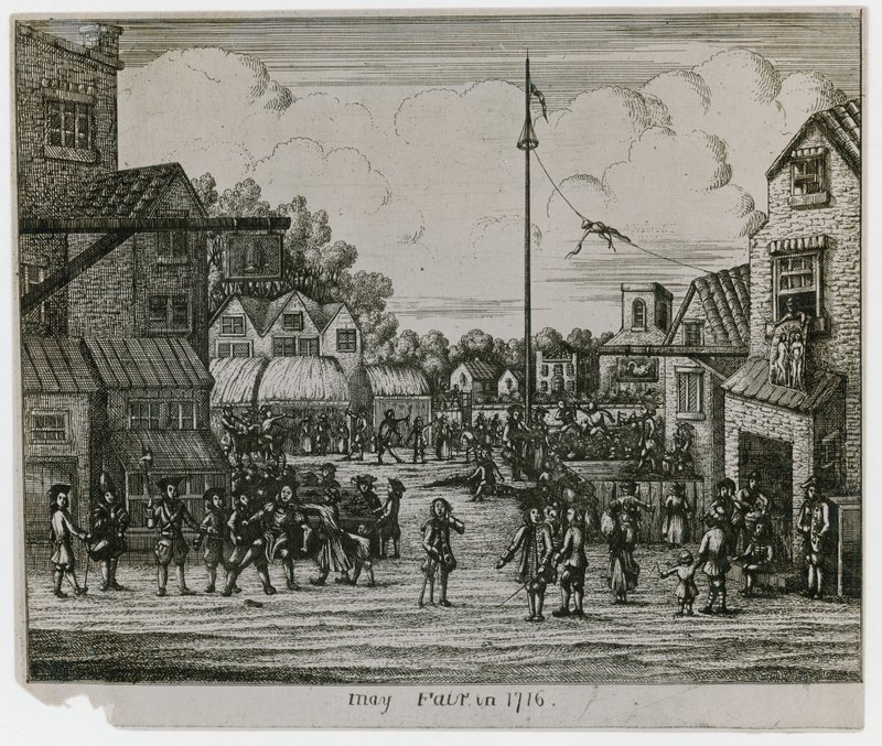 Toukokuun messut vuonna 1716 tekijältä English School